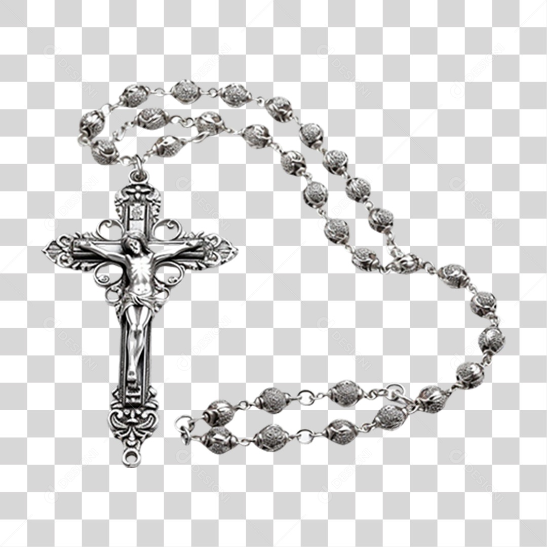 Rosário Sagrado PNG Transparente