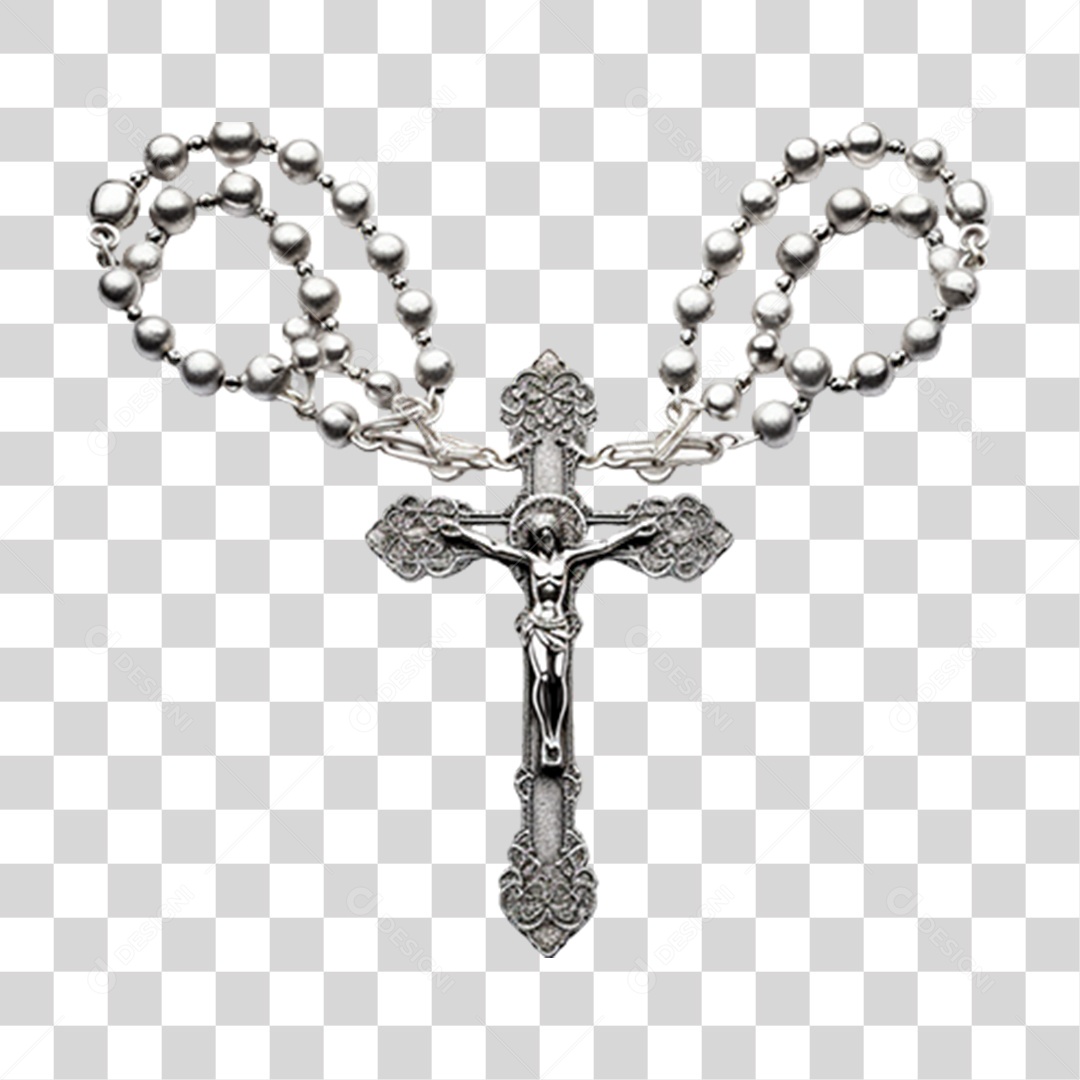 Rosário Sagrado PNG Transparente