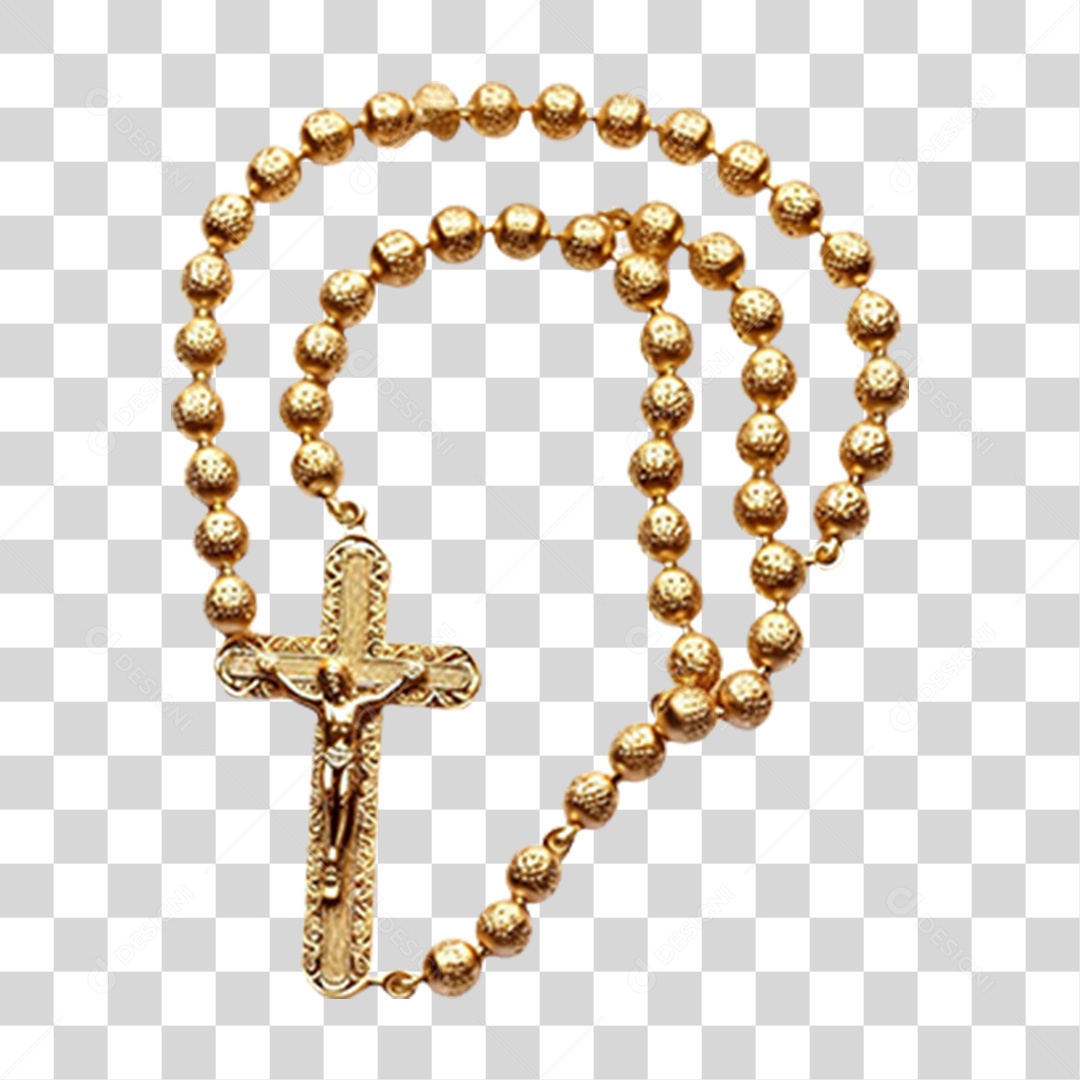 Rosário Sagrado PNG Transparente