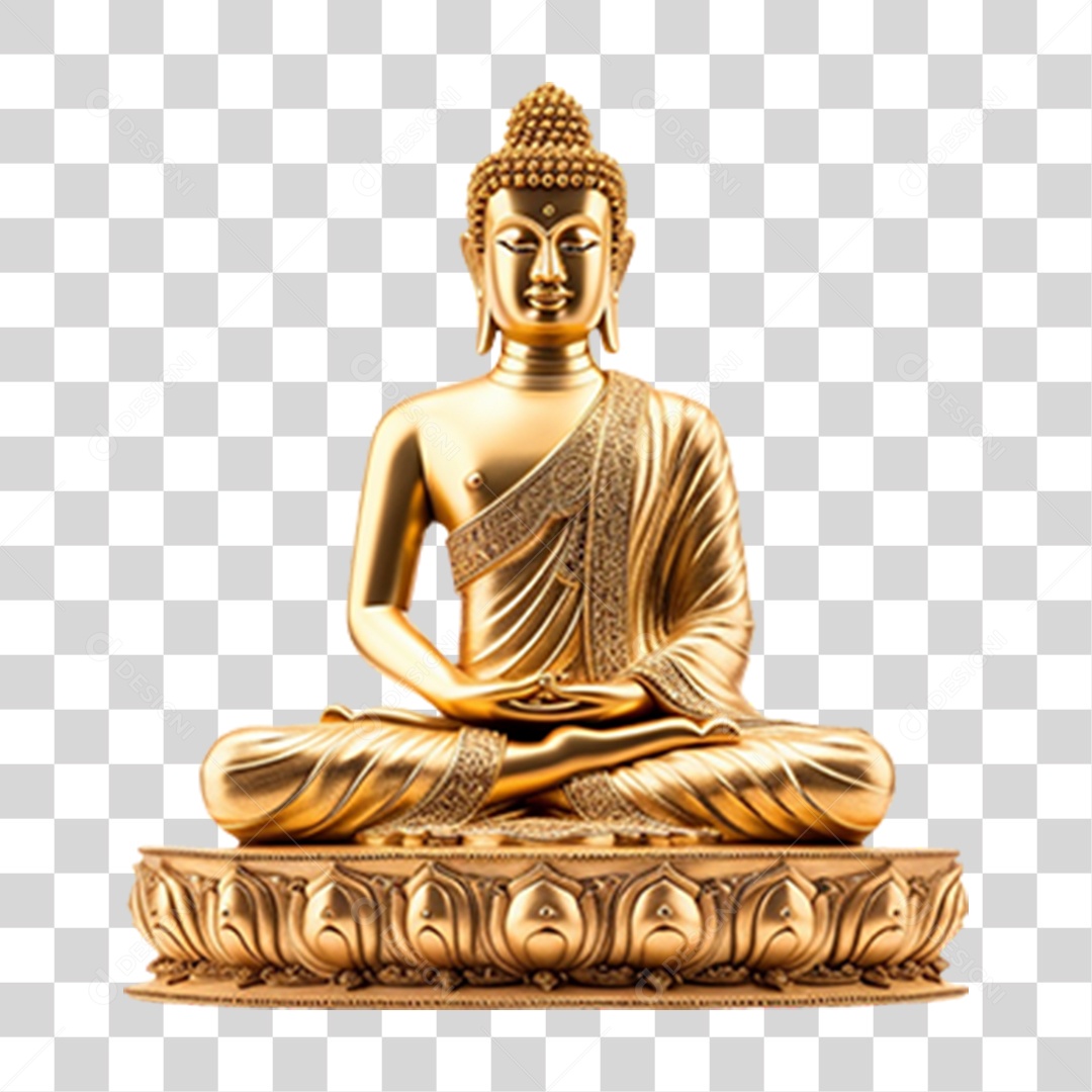 Meditação Budista PNG Transparente