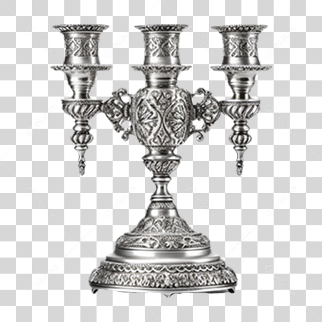 Castiçal Sagrado PNG Transparente