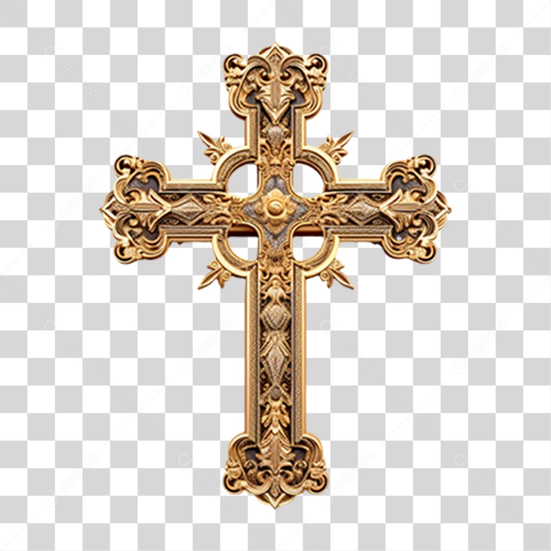 Cruz Sagrada PNG Transparente