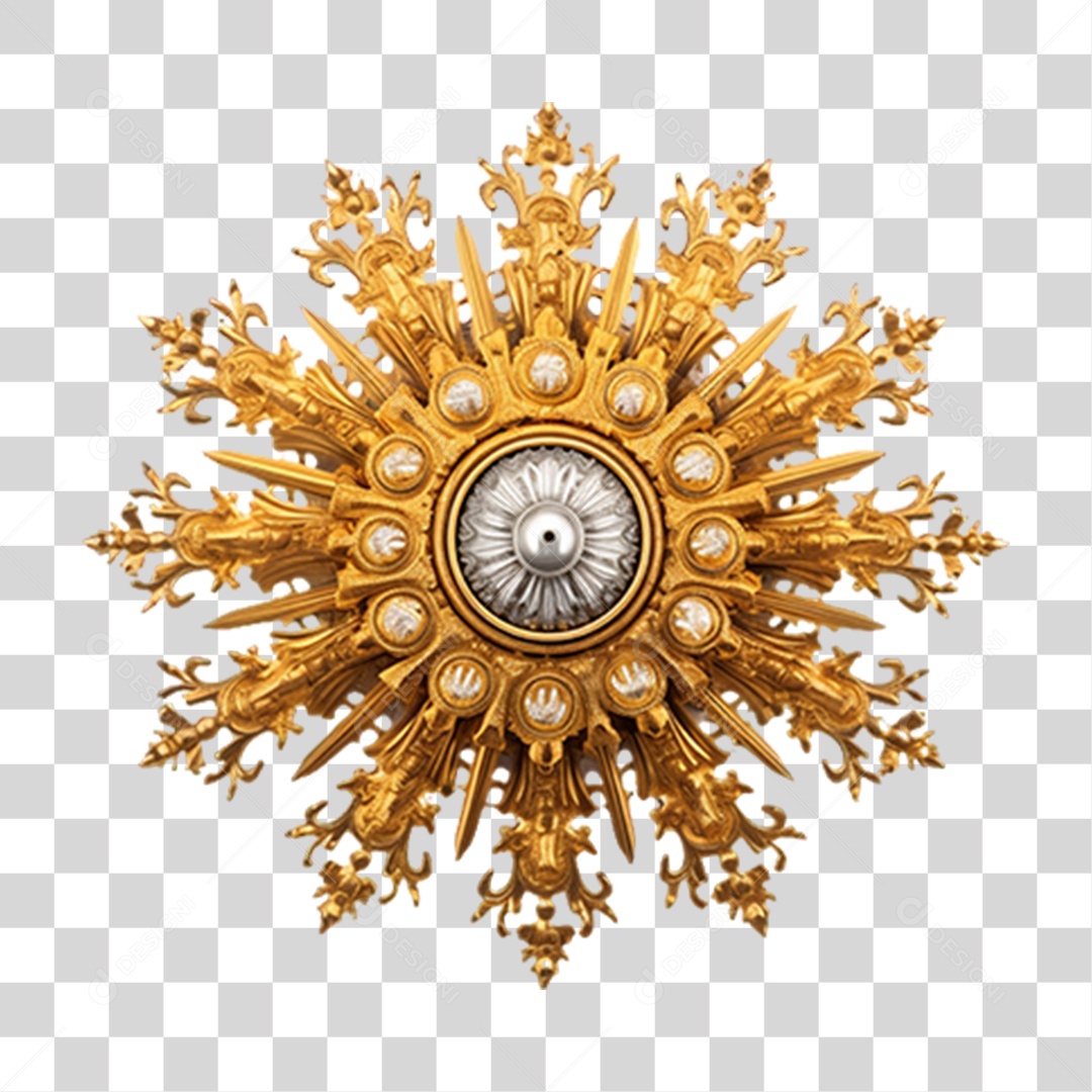 Ostensório Sagrado PNG Transparente