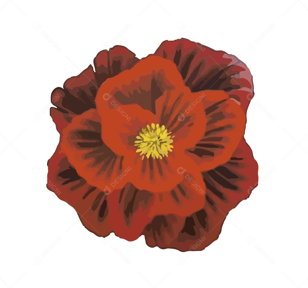 Ilustração de Flor Vetor EPS