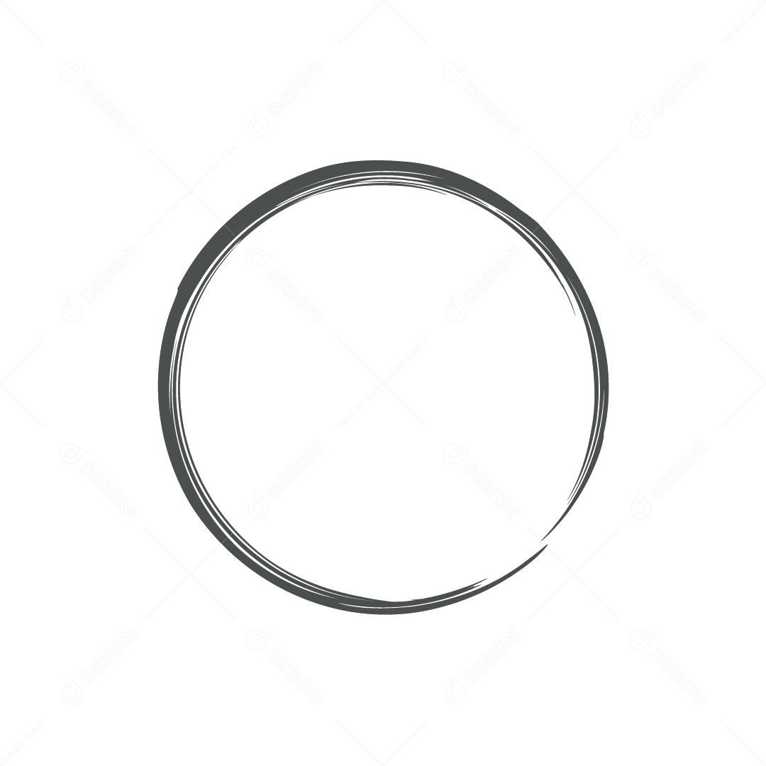 Círculos de Tinta Ilustração Vetor EPS