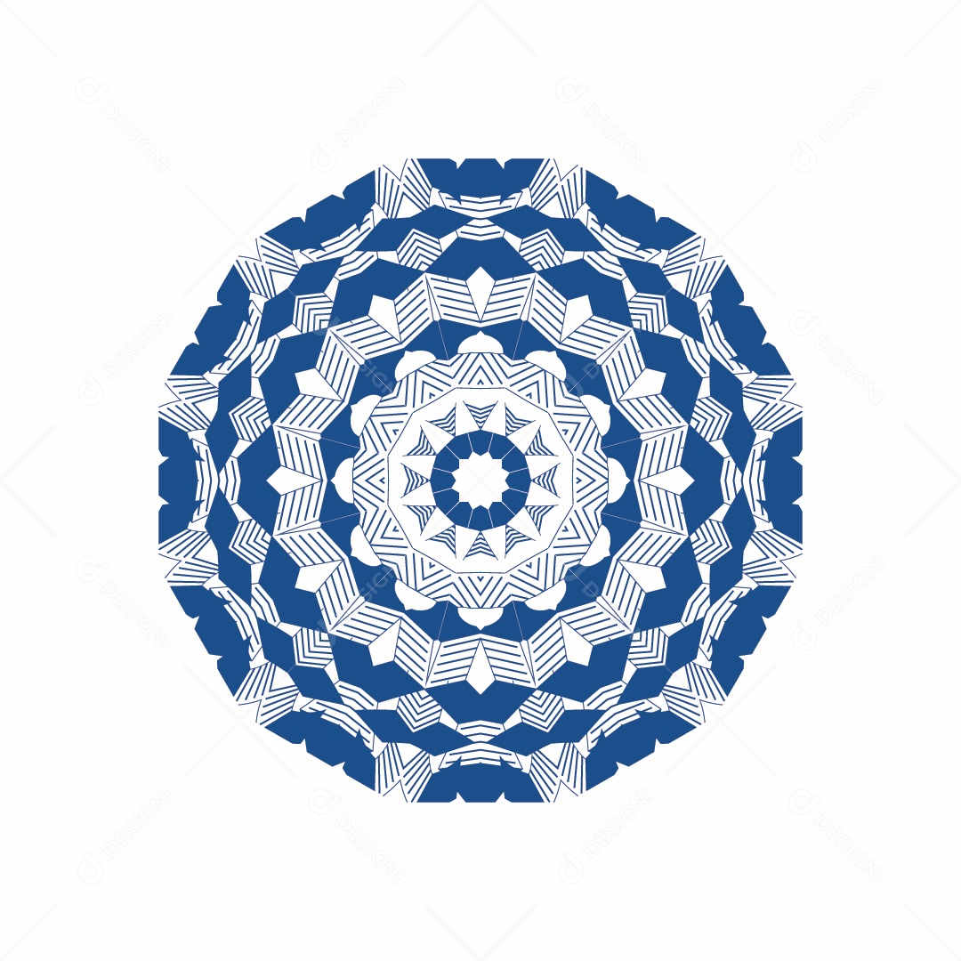 Mandala Ilustração Vetor EPS