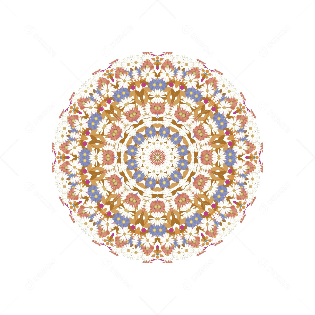 Mandala Ilustração Vetor EPS