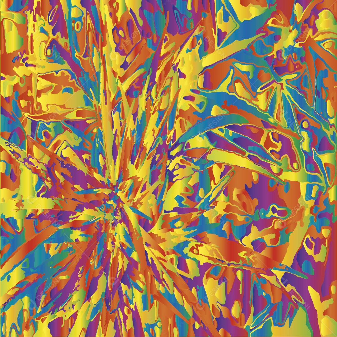 Padrão Colorido Ilustração Vetor EPS