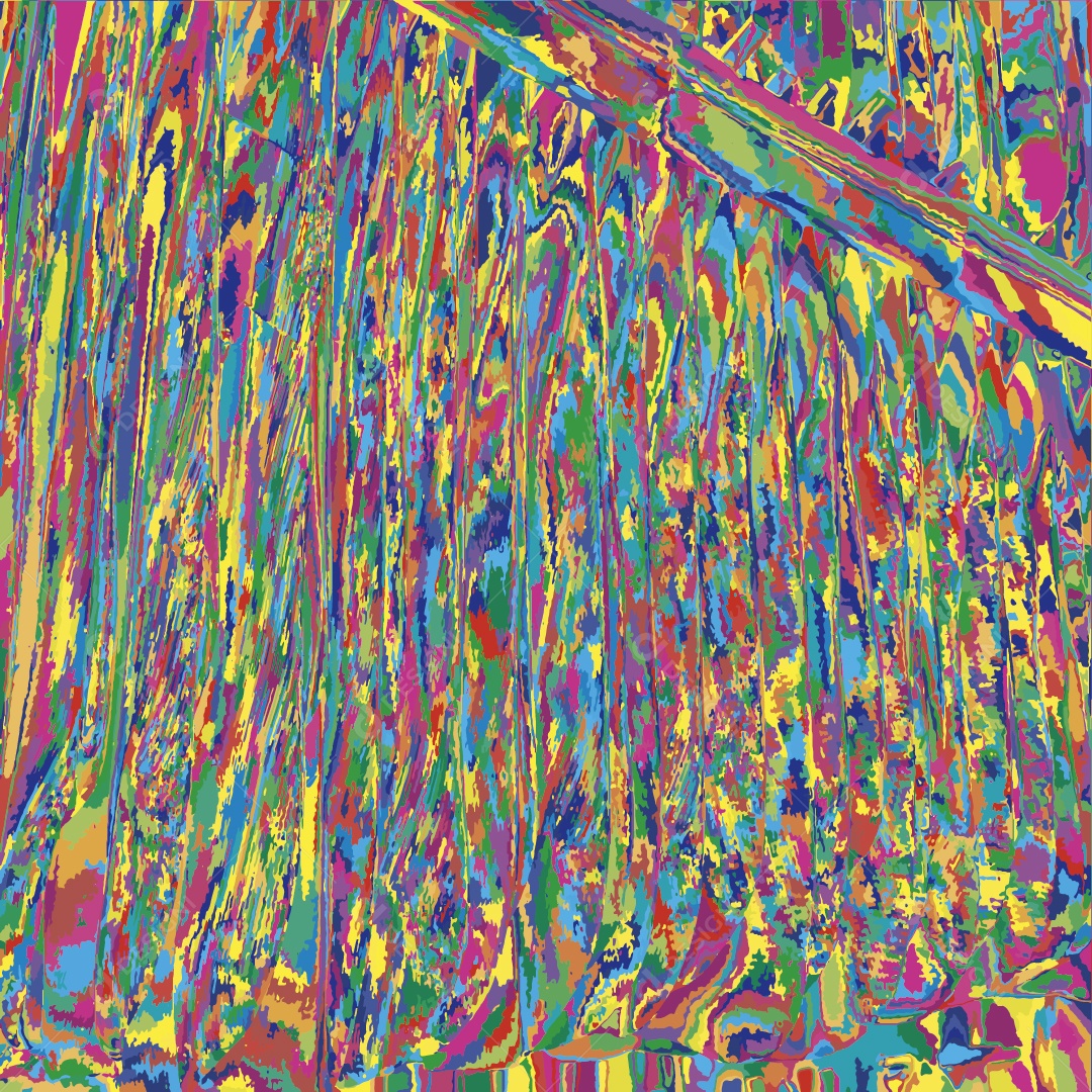 Padrão Colorido Ilustração Vetor EPS