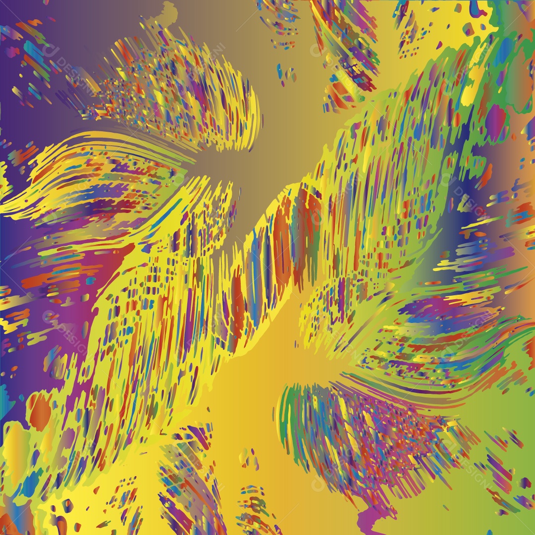 Padrão Colorido Ilustração Vetor EPS