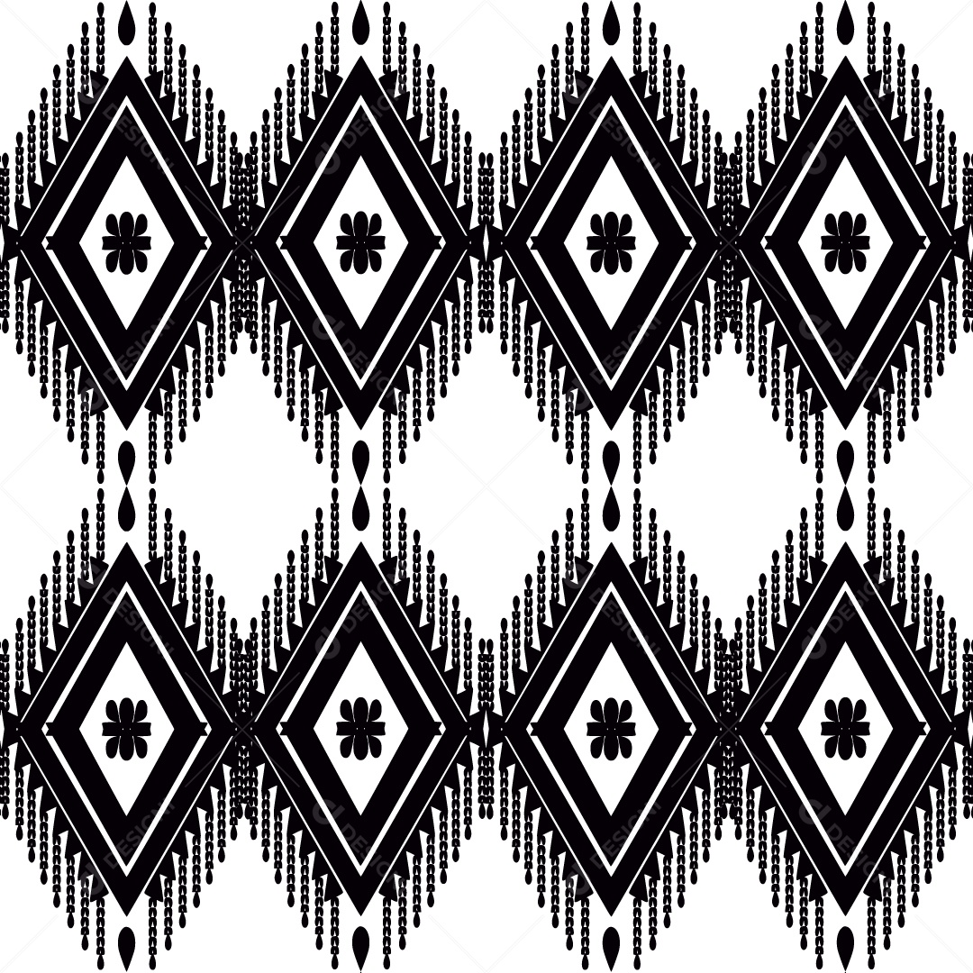 Padrão Geométrico Vetor EPS