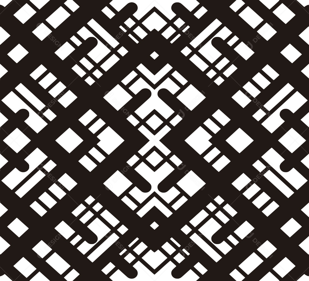 Padrão Geométrico Vetor EPS