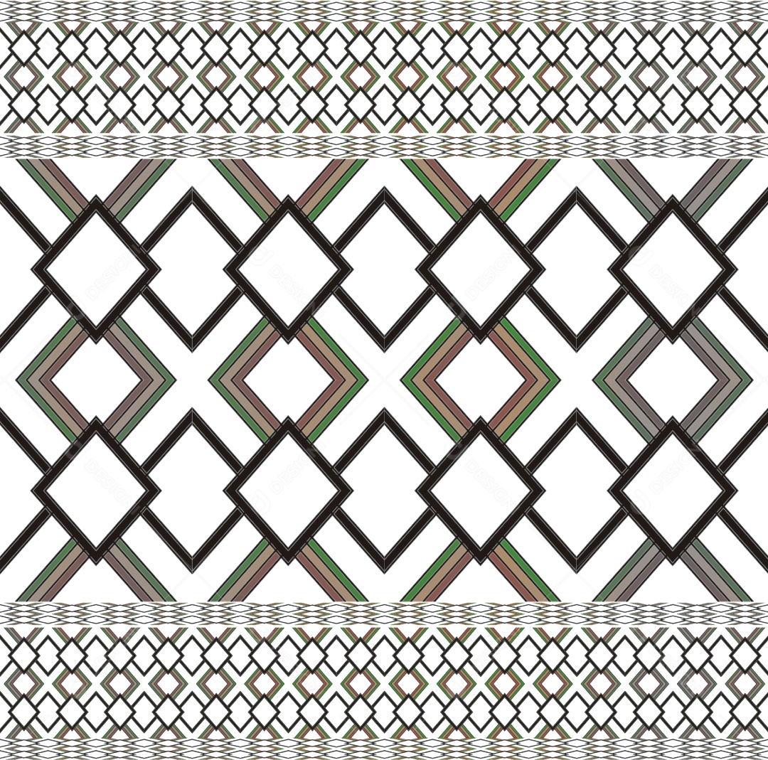 Padrão Geométrico Vetor EPS