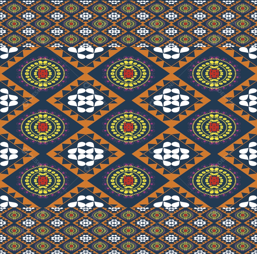 Padrão Geométrico Vetor EPS