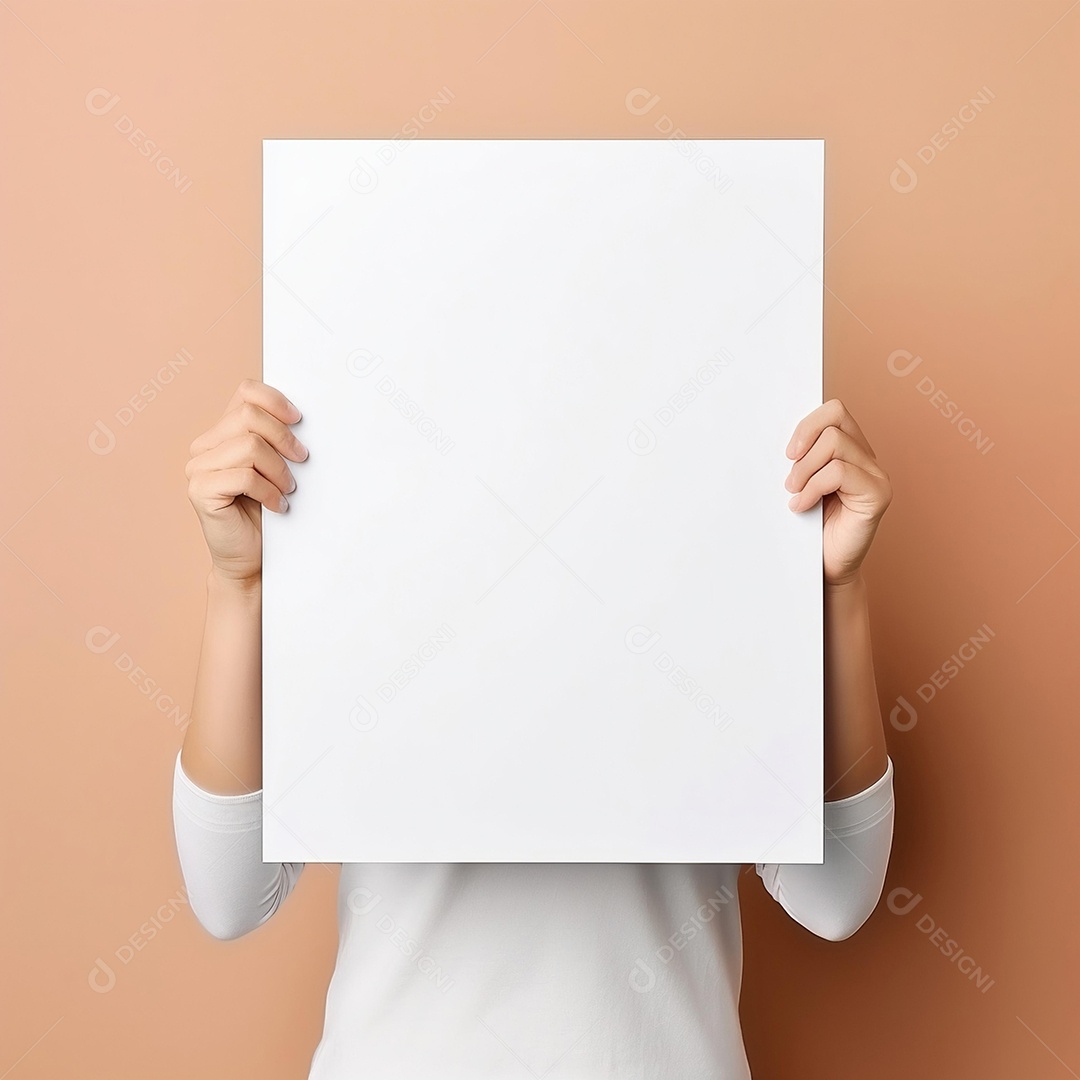 Moldura de quadro em fundo de laranja