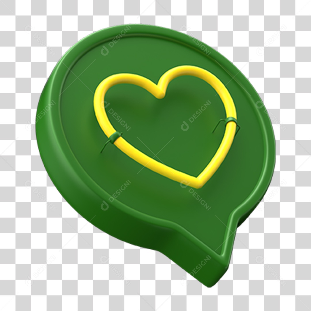 Elemento 3D 7 de Setembro Mapa do Brasil PNG Transparente