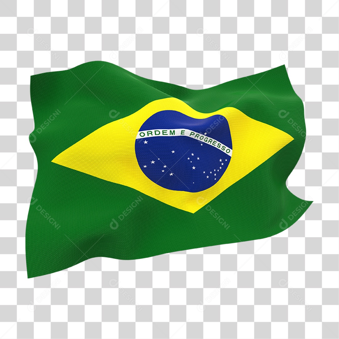 Bandeira do Brasil PNG Transparente
