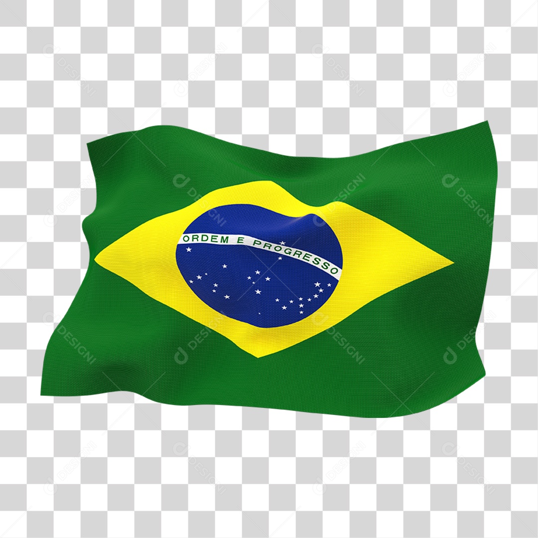 Bandeira do Brasil PNG Transparente