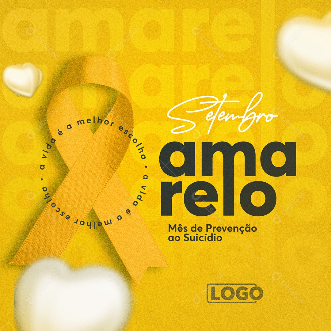 Setembro Amarelo Social Media PSD Editável
