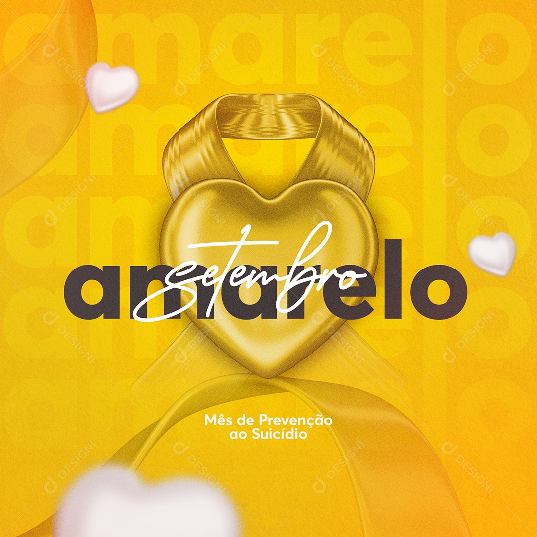Setembro Amarelo Social Media PSD Editável