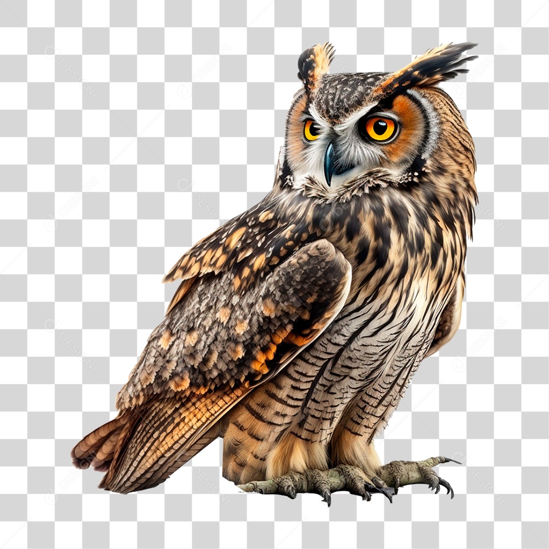 Coruja PNG Transparente