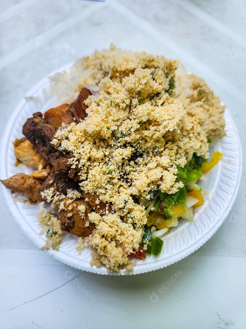 carne picada, comida típica brasileira no Rio de Janeiro Brasil