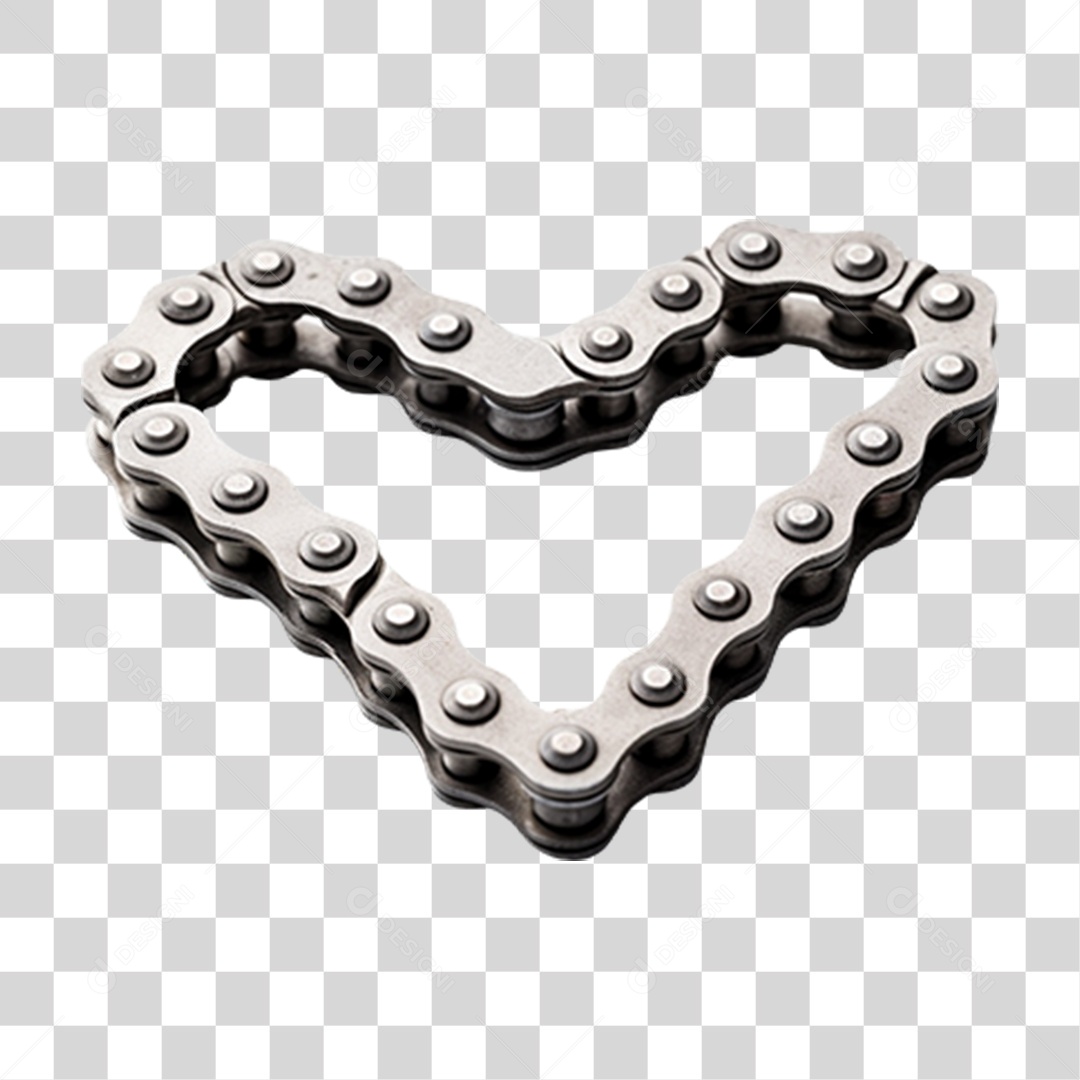 Corrente de Moto para Corrida de Motocross PNG Transparente