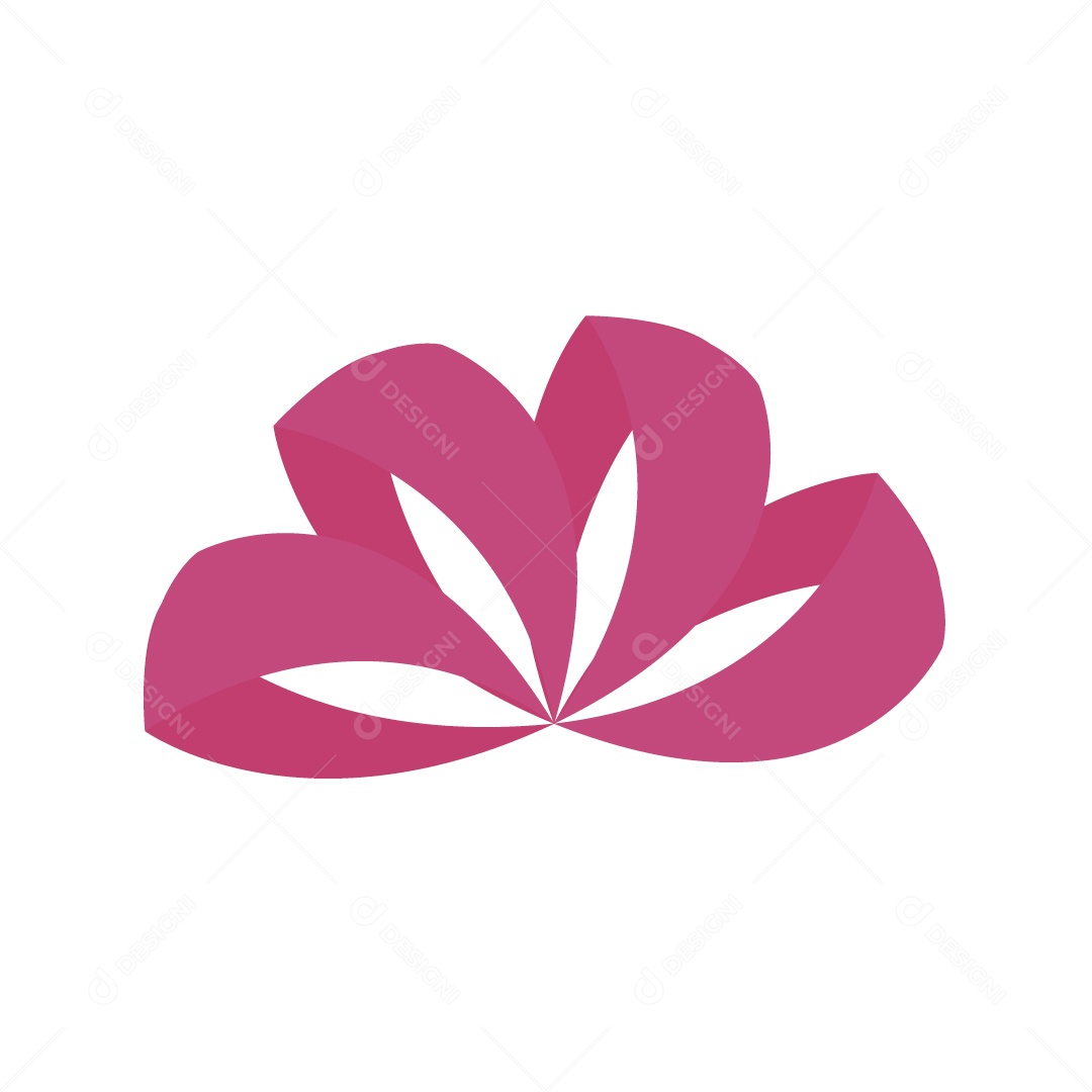 Fita Rosa Ilustração Vetor EPS