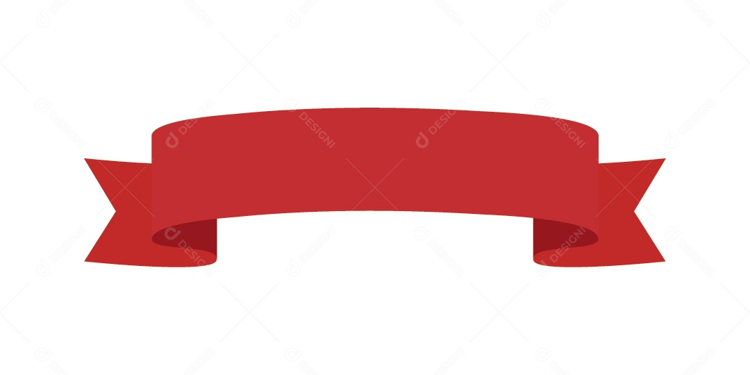 Faixa Vermelha Ilustração Vetor EPS
