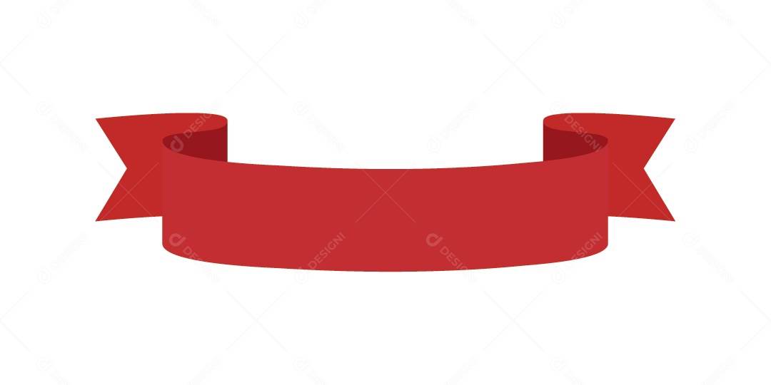 Fita Vermelha Ilustração Vetor EPS