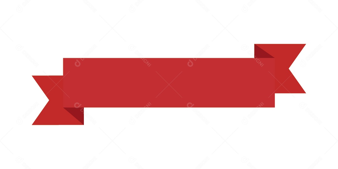 Fita Vermelha Ilustração Vetor EPS