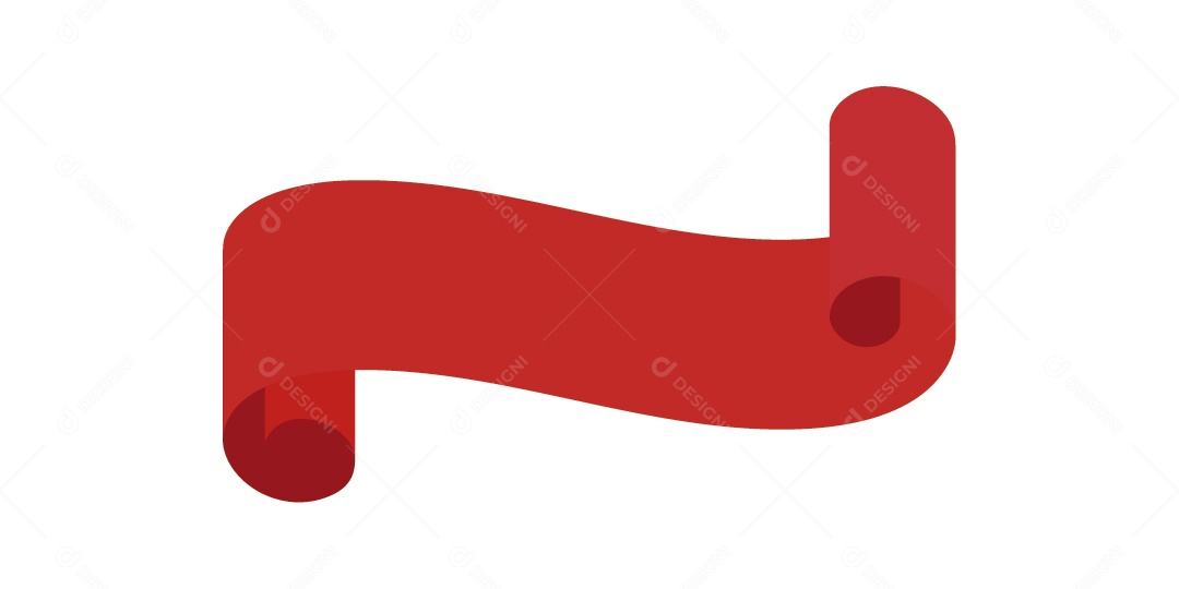 Fita Vermelha Ilustração Vetor EPS