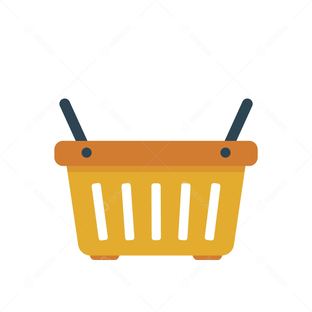 Cesta de Compra Ilustração Vetor EPS