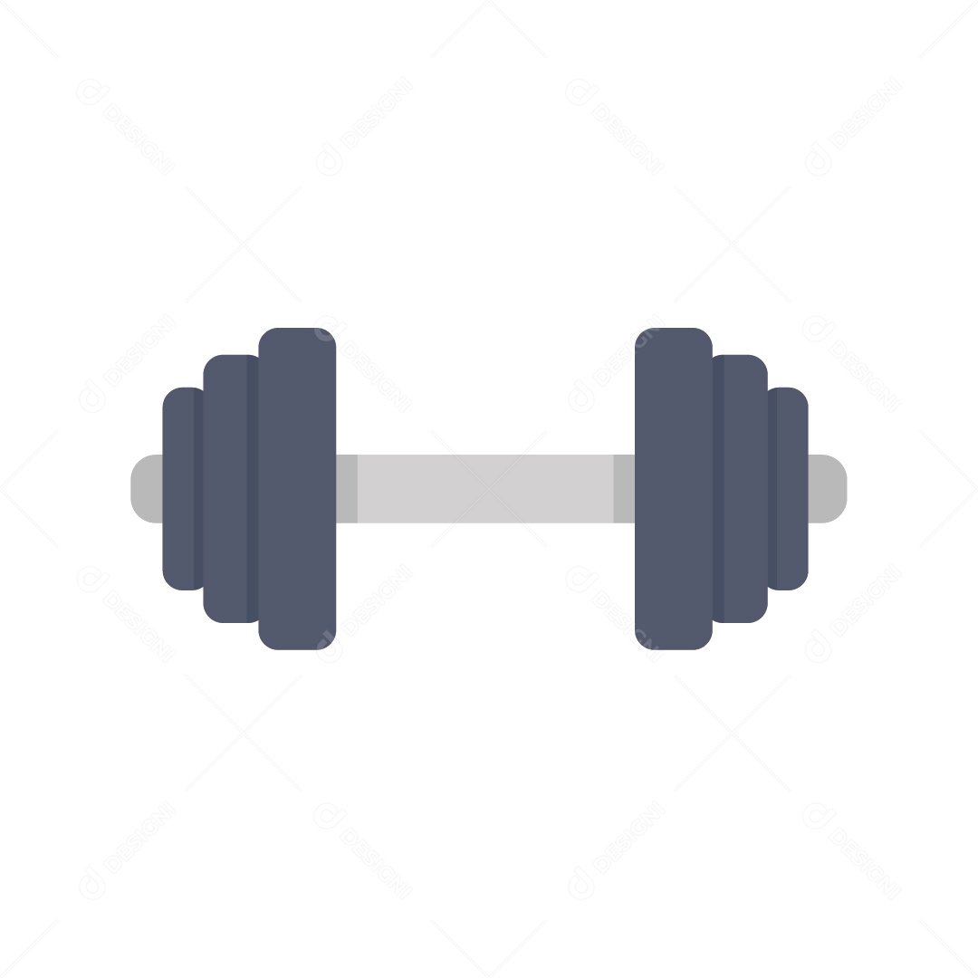 Ilustração de Peso de Academia Vetor EPS