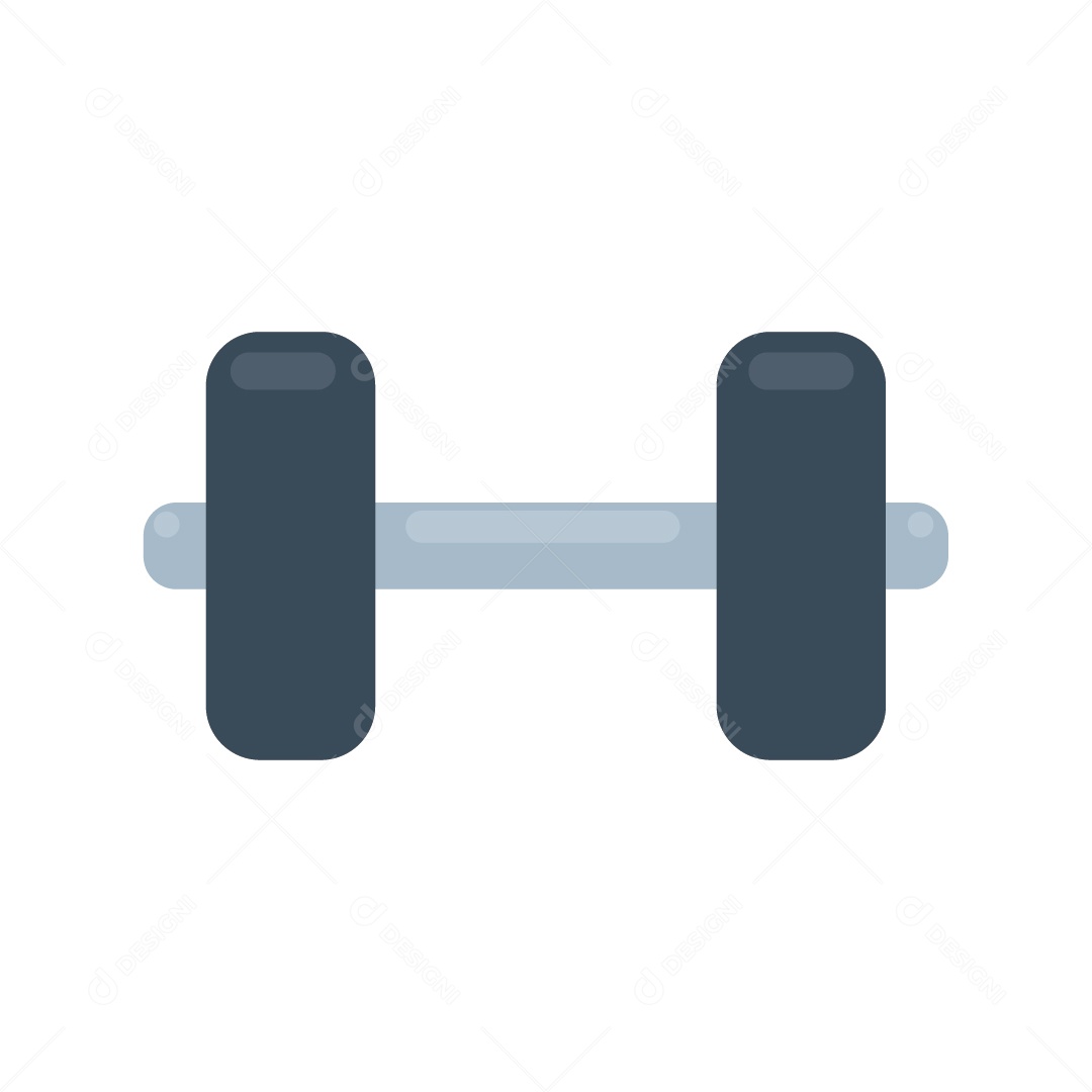 Ilustração de Peso de Academia Vetor EPS