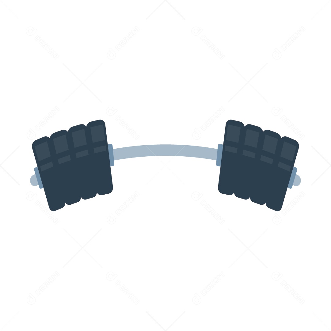 Peso de Academia Ilustração Vetor EPS