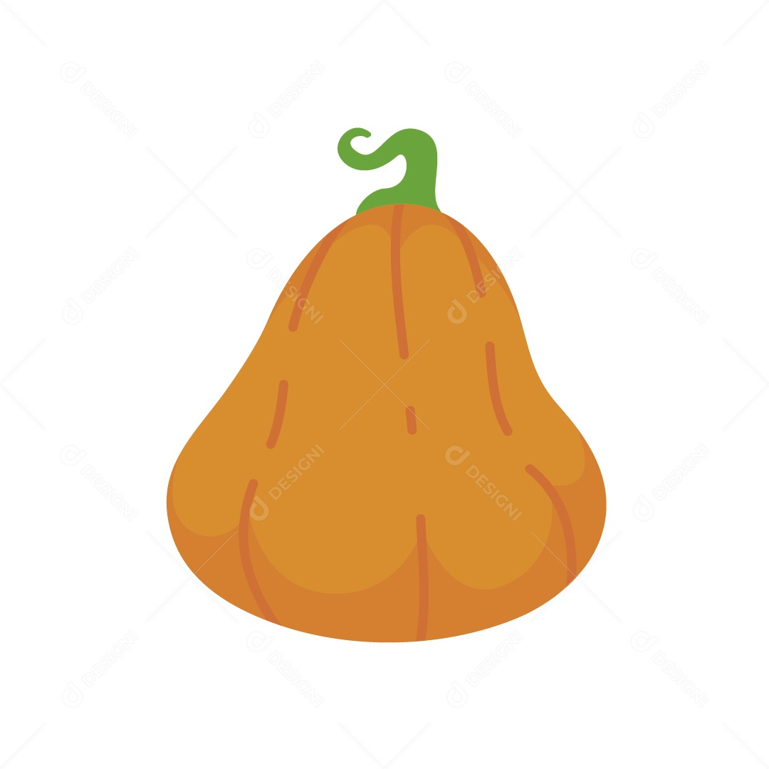 Ilustração de Abóbora Vetor EPS