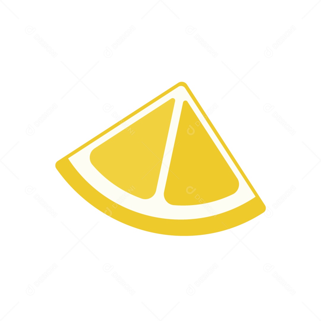 Limão Cortado Ilustração Vetor EPS