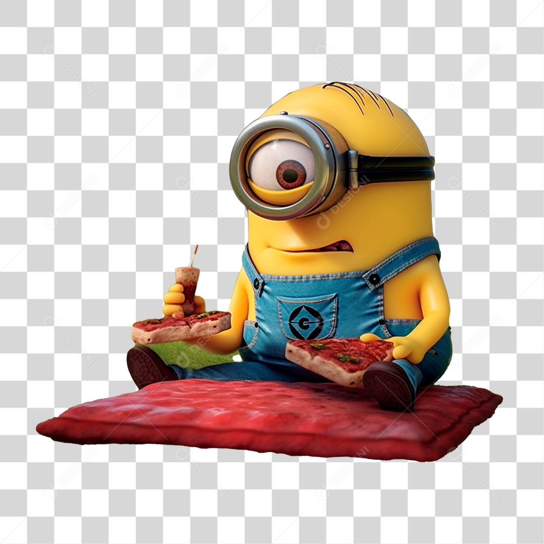 Minion Desenho Animado PNG Transparente