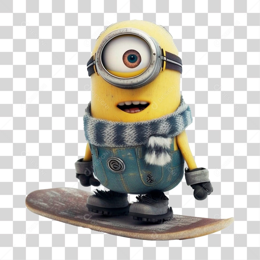 Minion Desenho Animado PNG Transparente