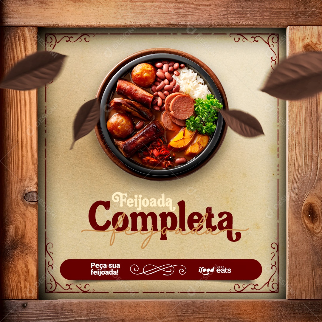 Feijoada Completa Social Media PSD Editável