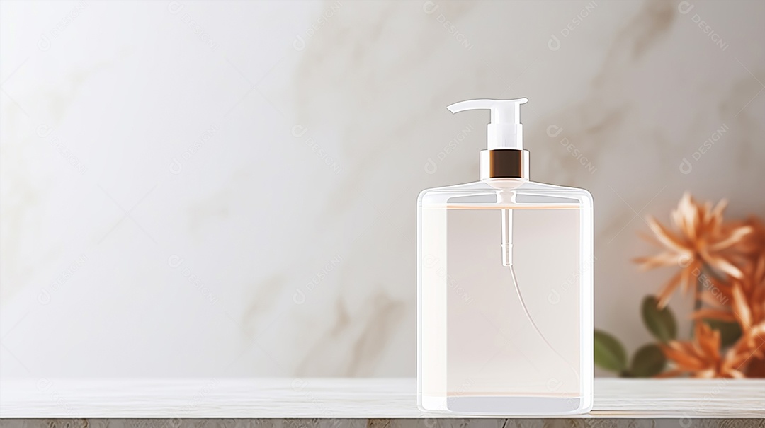Frasco de perfume sobre uma mesa