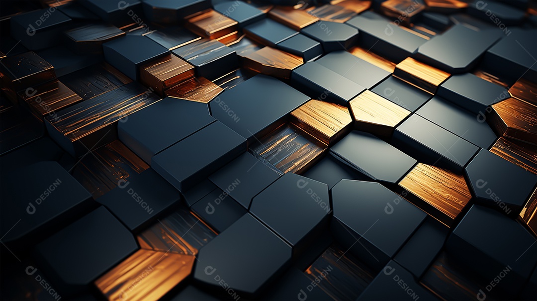 Formas abstratas coloridas