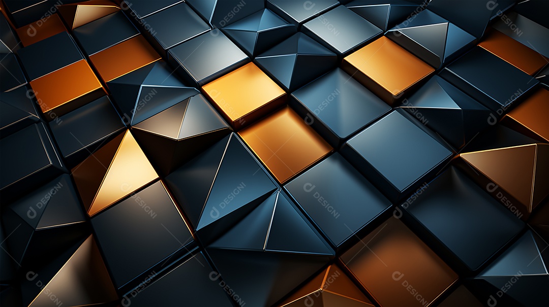 Formas abstratas coloridas