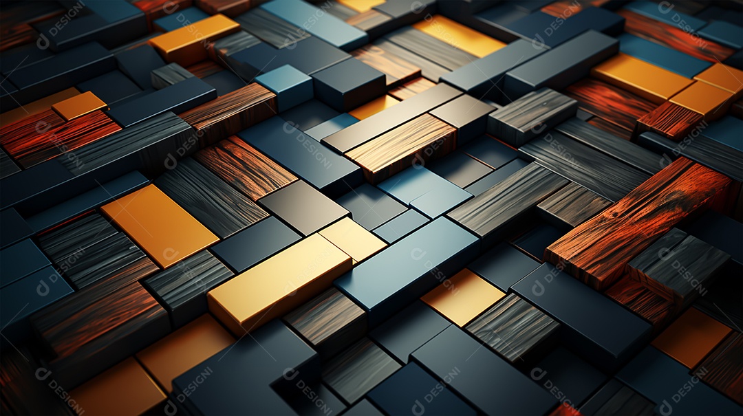 Formas abstratas coloridas