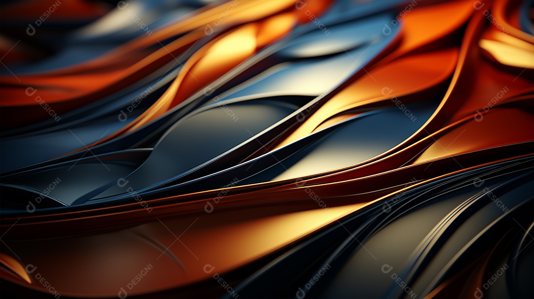 Formas abstratas coloridas