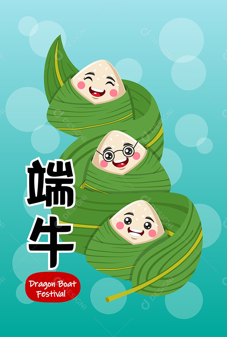 Bolinho de Arroz Ilustração Vetor EPS