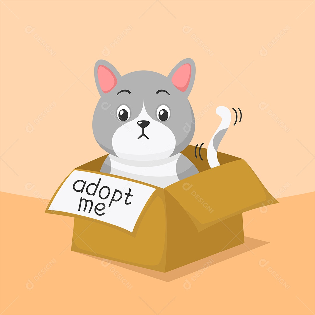 Gato Ilustração Vetor EPS