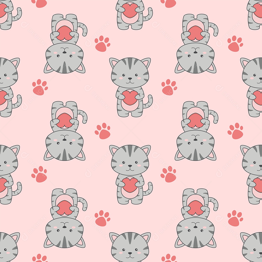 Gato Ilustração Vetor EPS