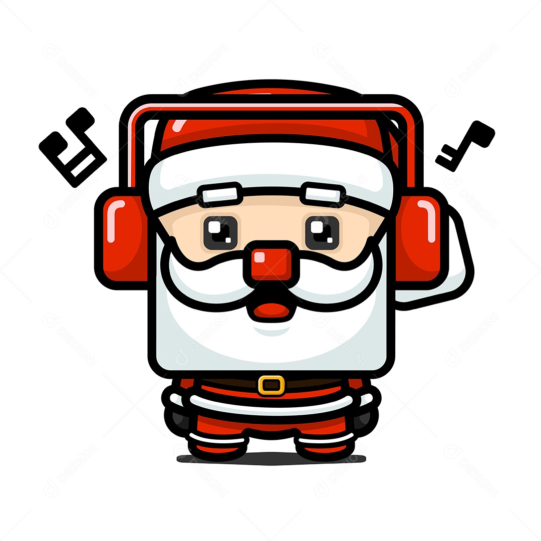 Papai Noel Ilustração Vetor EPS